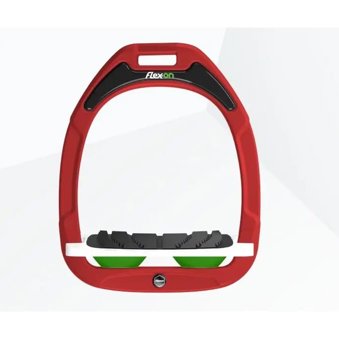 Grip Steigeren Schuin Rood/Wit/Groen Flex-On Green Composite