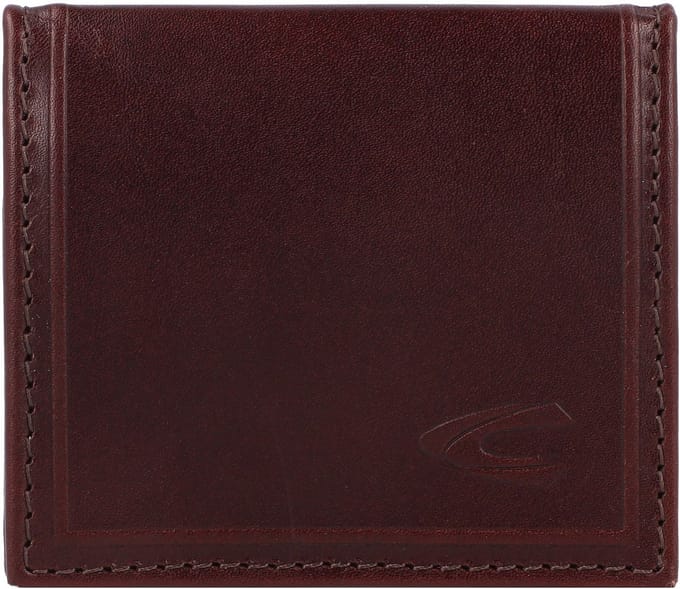 camel active Wood Portemonnee Leder 8 cm - Jongens - Horizontaal - brown