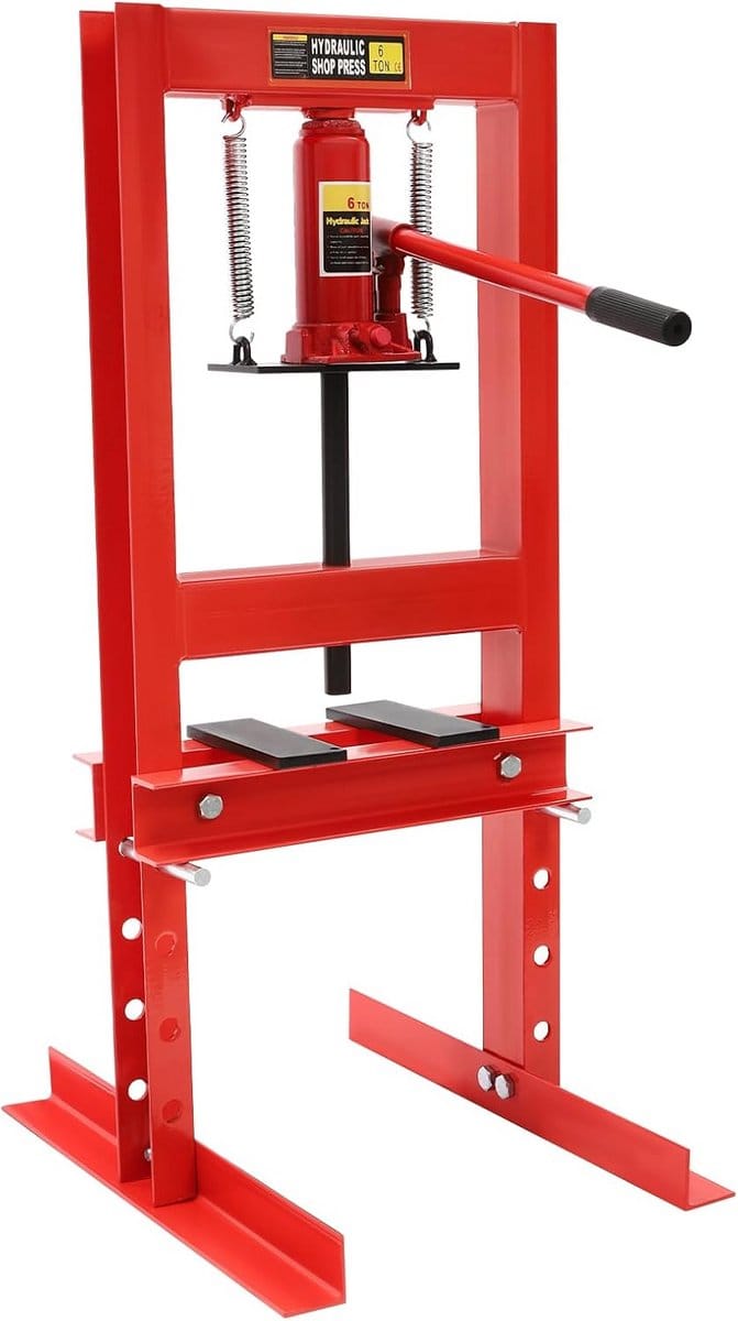 Hydraulische Werkplaatspers 6 Ton Met Platenpers