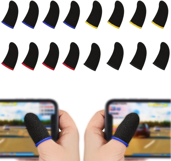 Dailygoods- Vingermanchetten 16 stuks - Professionele Gaming