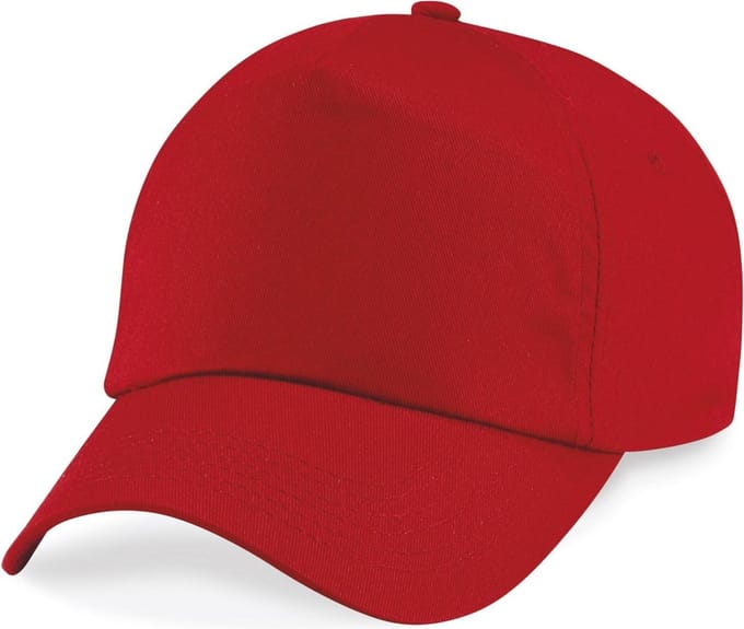 Beechfield Original 5 panel cap B10 - Classic Red - One size