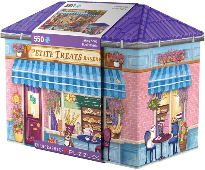 Eurographics puzzel Bakery Shop 550 stukjes karton educatief.
