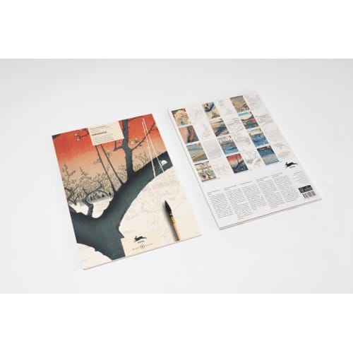Hiroshige - Artists' Colouring Book - Pepin van Roojen
