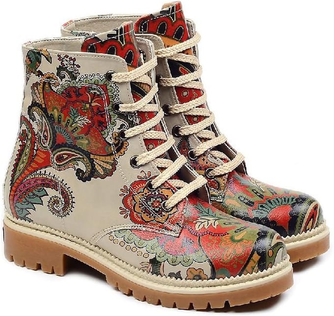 Goby – Dames Boots Bohemian Soul – Handmade – Vegan – Maat 39