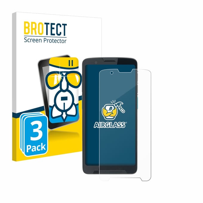 Screenprotector 3 Stuks voor Unitech EA660 Beschermglas transparant