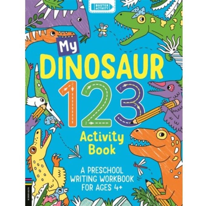 My Dinosaur 123 Activity Book - Sophie (Illustrator) Foster