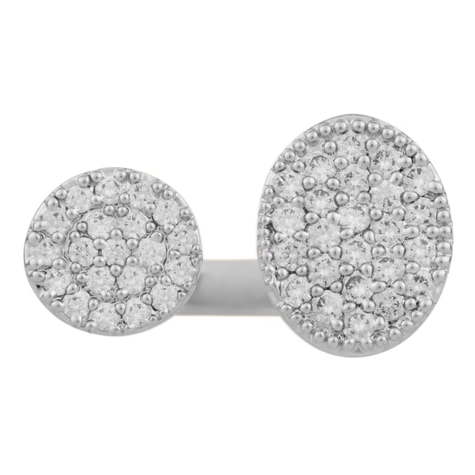 US Polo Assn Sieraden Evelyn Rhodium Ring