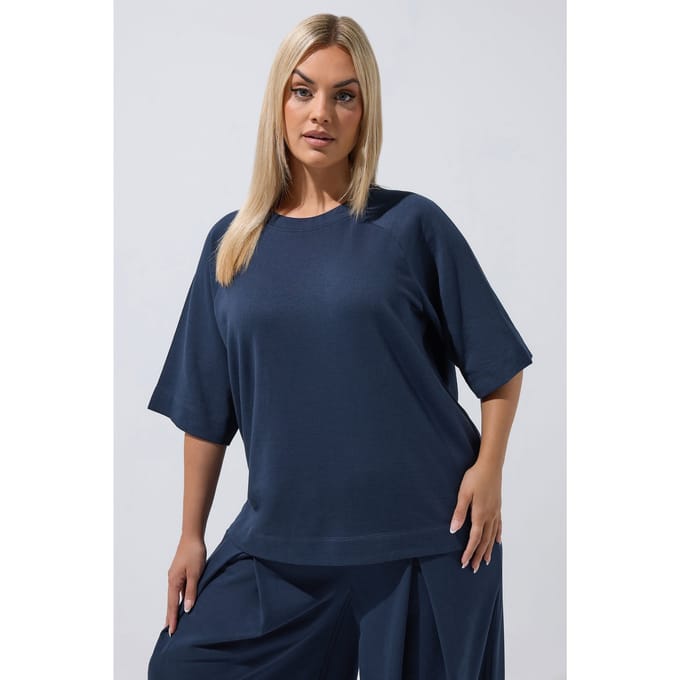 Limited Collection Marineblauw Sweater Tshirt Size 42