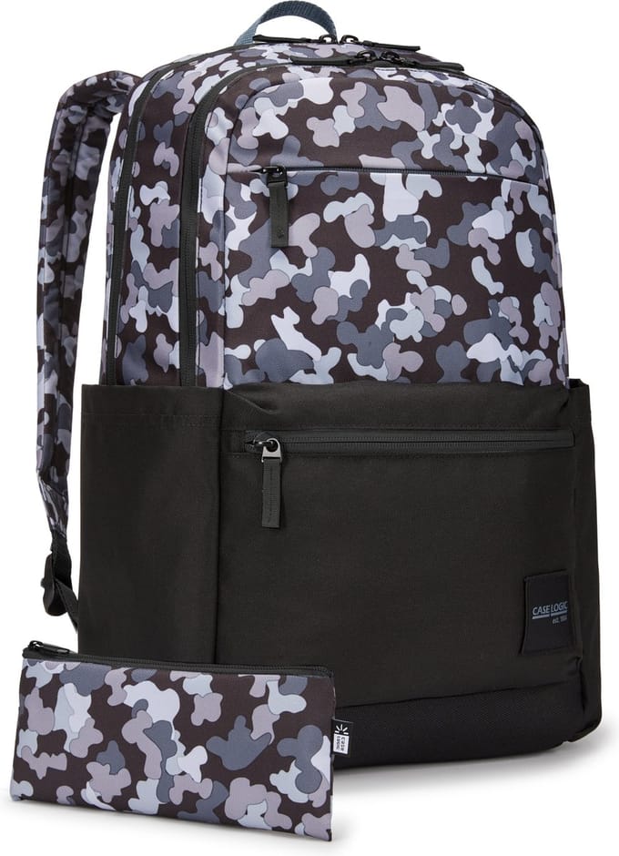 Case Logic Campus Uplink - Laptop Rugzak - Recylced - 26L - Black Spot Camo