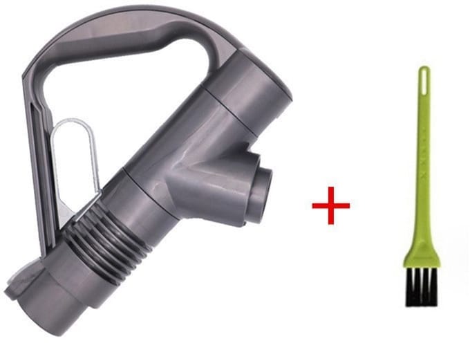 TEKROA® Pistoolgreep geschikt voor Dyson Stofzuiger - DC19 DC23 DC29 DC32 DC33 DC37 DC52 - incl. reinigingsborstel
