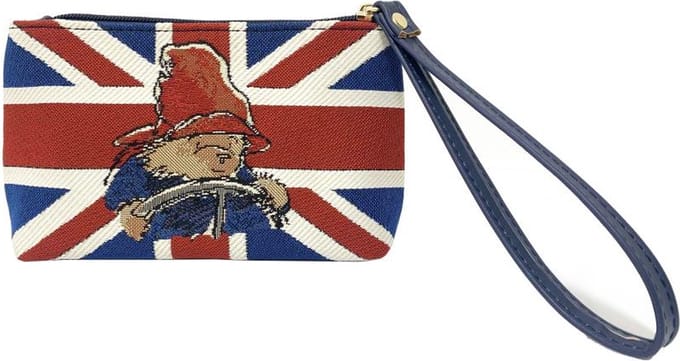 Polstasje - portemonnee - Paddington Bear - Union Jack - Beertje Paddington