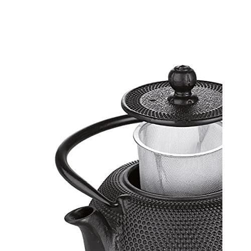 Théière IBILI - 0,72 L - Fonte noire - Intérieur émaillé noir