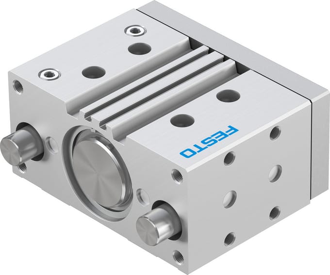 Festo Geleidingscilinder 63mm Boring 50mm Slag Dubbelwerkend - 170954 - P2EQA