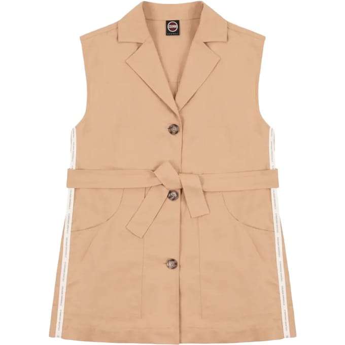 Mouwloze linnen blouse voor dames Colmar