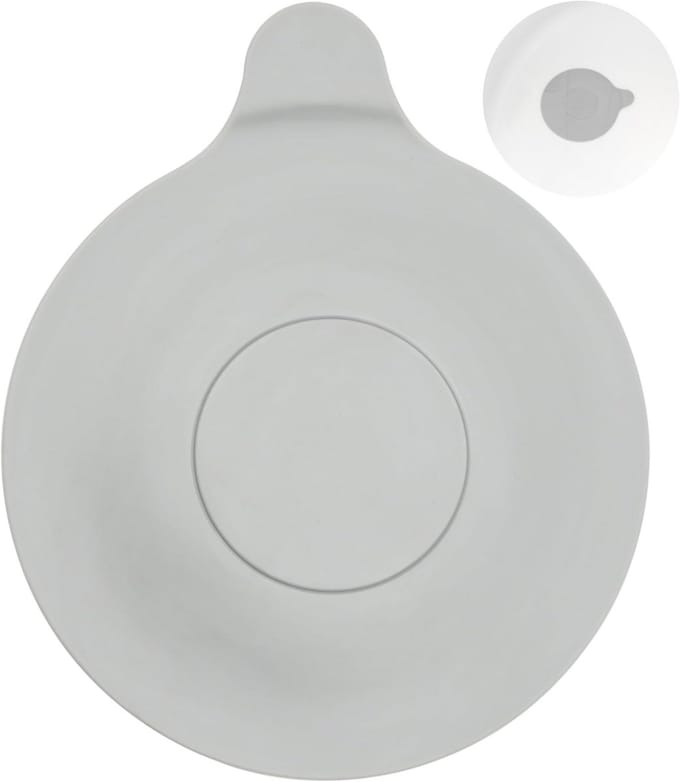 Verstopper voor Afvoer - Badstop Douchestop - Water Besparen - Universele Pasvorm - 13 cm - Grijs