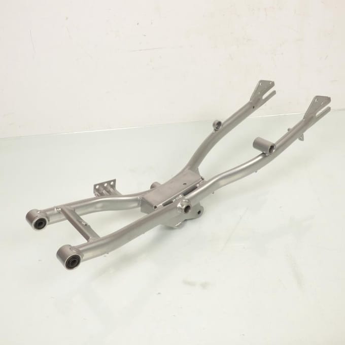 Achterbrug RSM voor Bromfiets Peugeot 50 103 SP grijs fase 2 contactpuntontsteking Nieuw