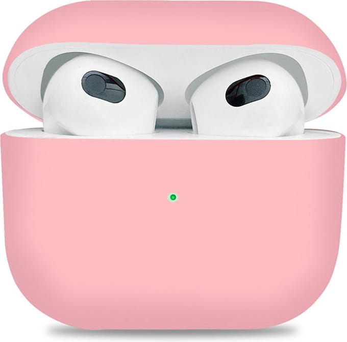 New Age Devi - Hoesje geschikt voor Apple AirPods 3 - Roze