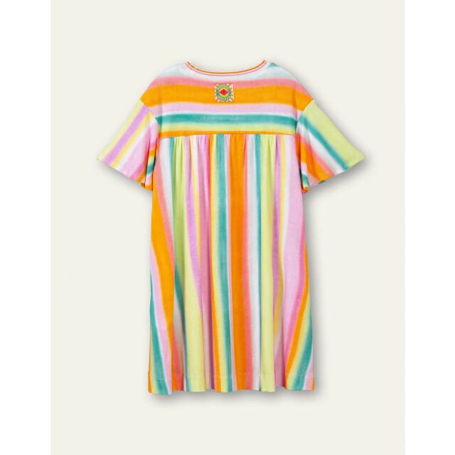 Oilily Djenda - Jurk - Meisjes - Wit - 128/8yr