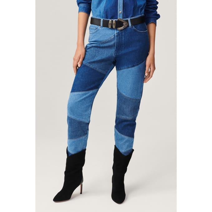 BA&SH Jean Diva Bluejeans Taglia: M | Jeans Outlet | Donna | Blu