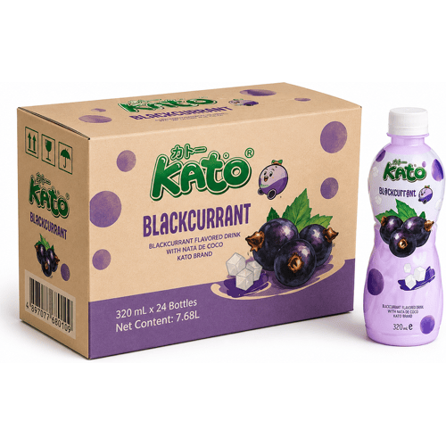 KATO honingmeloensap met nata de coco 320 ml × 24