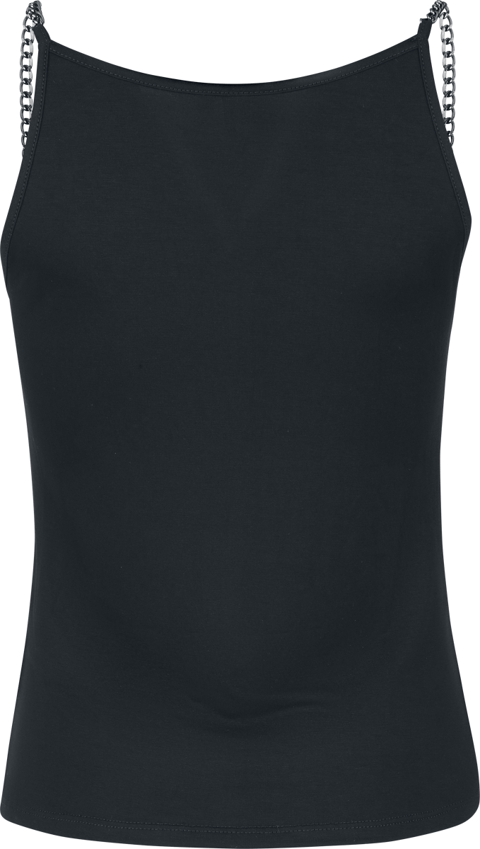Nirvana Top - Smiley - S tot XXL - voor Vrouwen - zwart