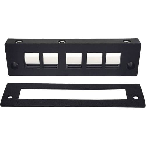 TRU COMPONENTS DVK-W5 Kabelinvoeringsplaat Klem-Ø (max.) 16 mm Polyamide Zwart 1 stuk(s)