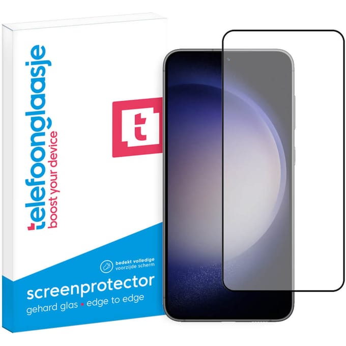 Samsung Galaxy S23 screenprotector gehard glas Edge to Edge