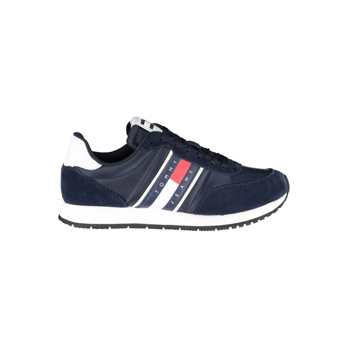 Tommy Hilfiger Blauw Polyester Heren Sneakers