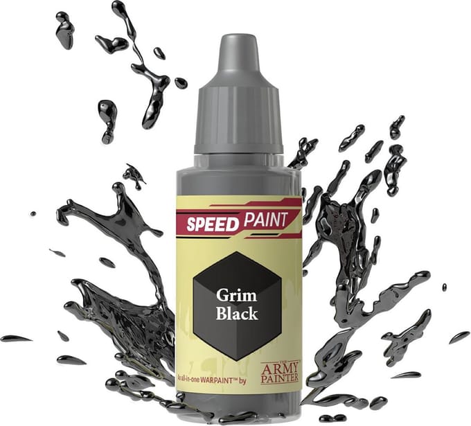 The Army Painter Speedpaint: Grim Black Acrylverf 1 stuk(s)