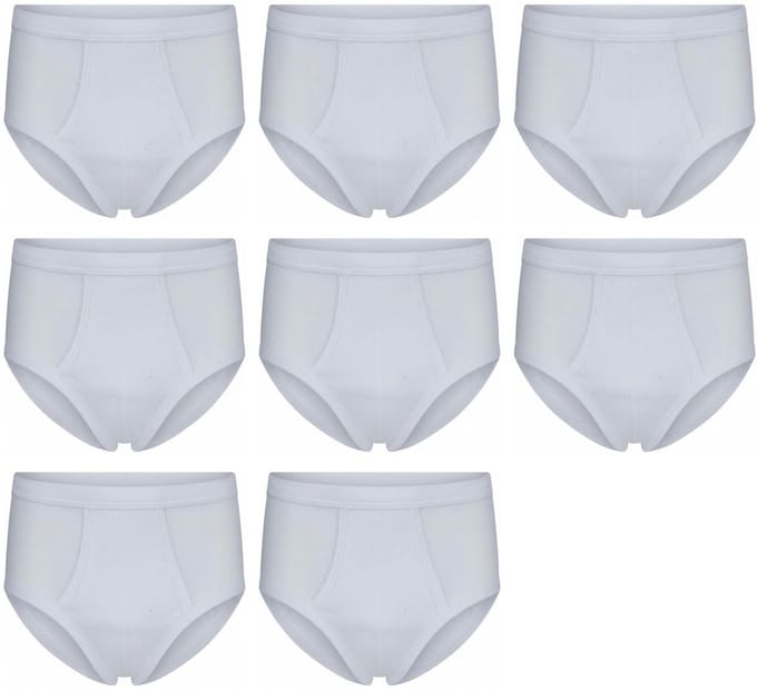 Beeren M3000 8-pack: Witte slips met Gulp - maat S
