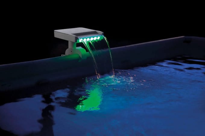 INTEX Zwembad LED-waterval meerkleurig 28090