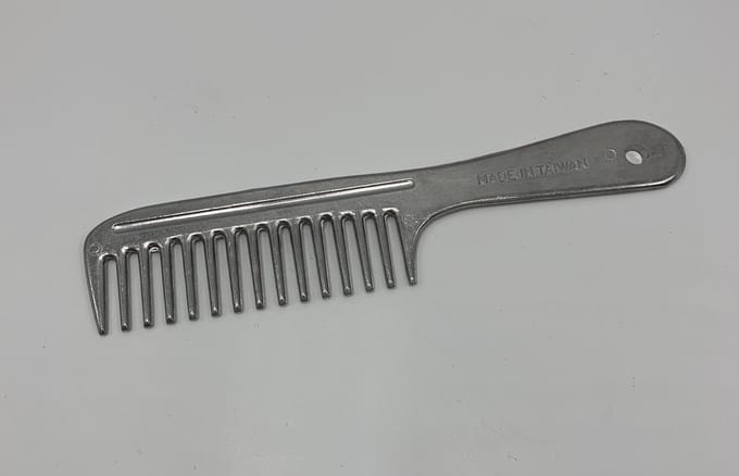 Metalen Dieren Mane kam | 3 stuks