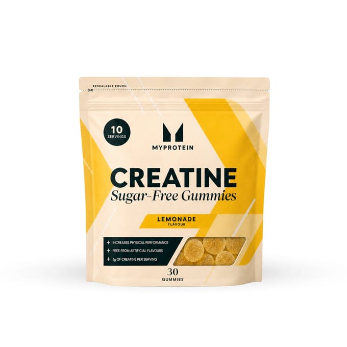 Creatine Gummies - 30 Gummies - 10servings - Lemonade (Sugar-Free)