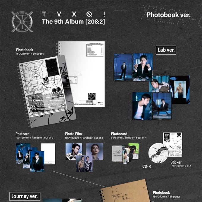TVXQ [20&2] Fotoboek ver. RANDOM white
