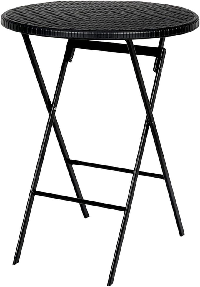 Klaptafel Tuin - Buffettafel Balkon - Feestelijke Bijeenkomsten - Compact Inklapbaar - 120 x 74 cm - Houtdecor