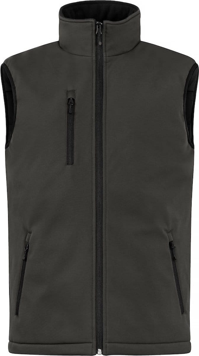 Clique Padded Softshell Vest 020958 - Donkergrijs - XS