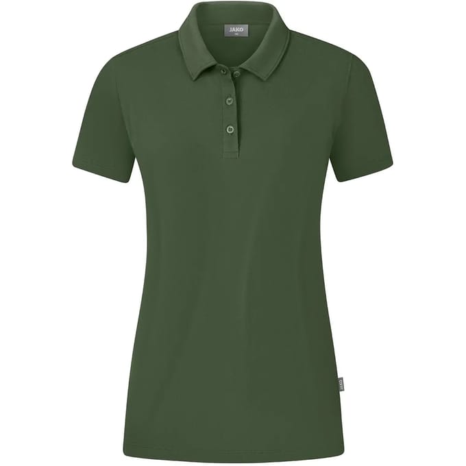 Jako Organic Polo Stretch Dames - Olijf | Maat: 36