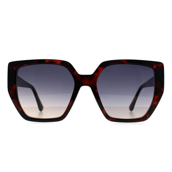 Guess GF6178 52W donker havana blauw gradiÃ«nt zonnebril