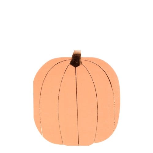 Servetten Pumpkin Pastel Halloween (16st) Meri Meri
