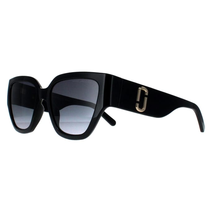 Marc Jacobs Cat Eye Dames Zwart Donkergrijs Gradiënt MARC 724/S
