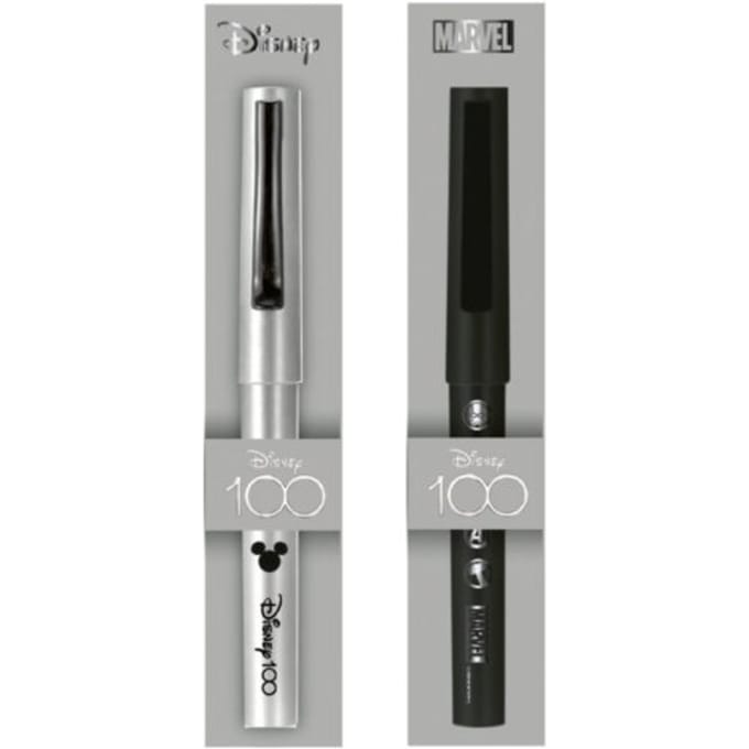 Disney 100 black collection mickey x avengers - gelpen in gift box assorti