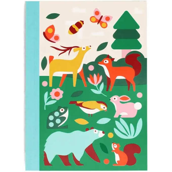 Kladblok a6 Rex London Woodland
