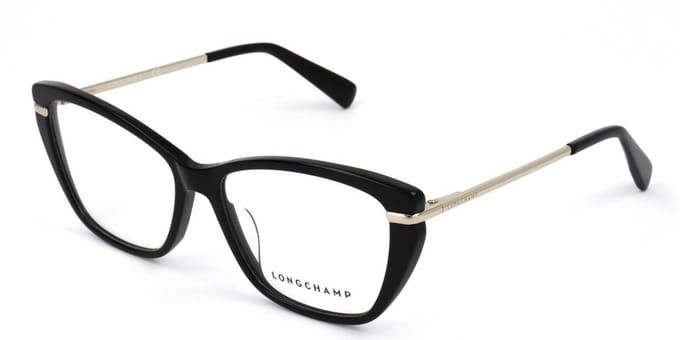 Longchamp LO2630 Black 55/15/140 WOMAN Brilmonturen