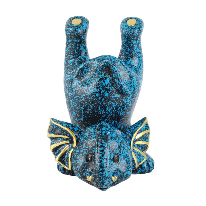 Attraction Créative Petit Éléphant Étagère à Lunettes Étagère d'Exposition Opticien Support de Rangement de Bureau blue