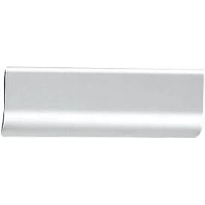 MAUL Wandlijst aluminium zelfklevende schuimlaag 11.3 x 4 x 1.3 cm zilver