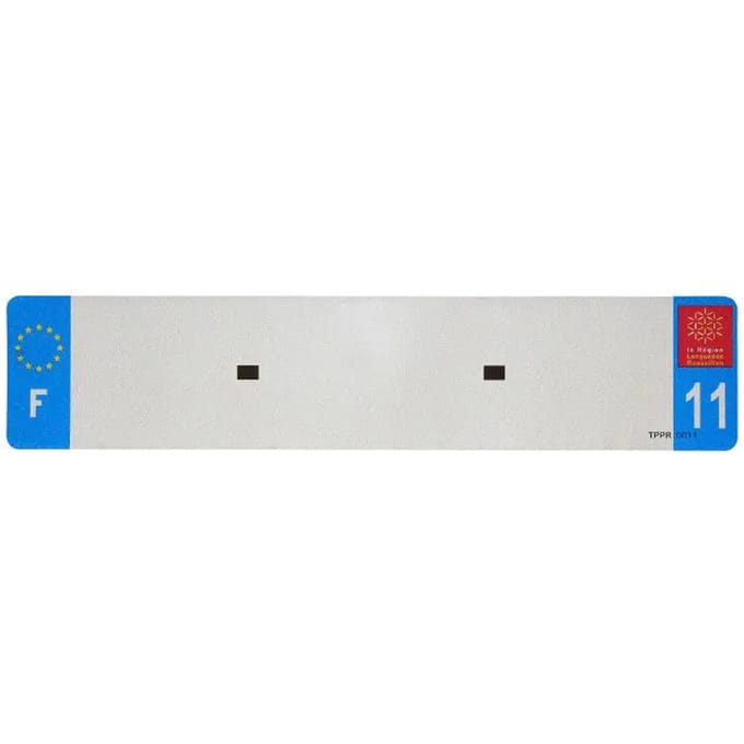 Nummerplaatstrip voor pvc Top Plaq 11