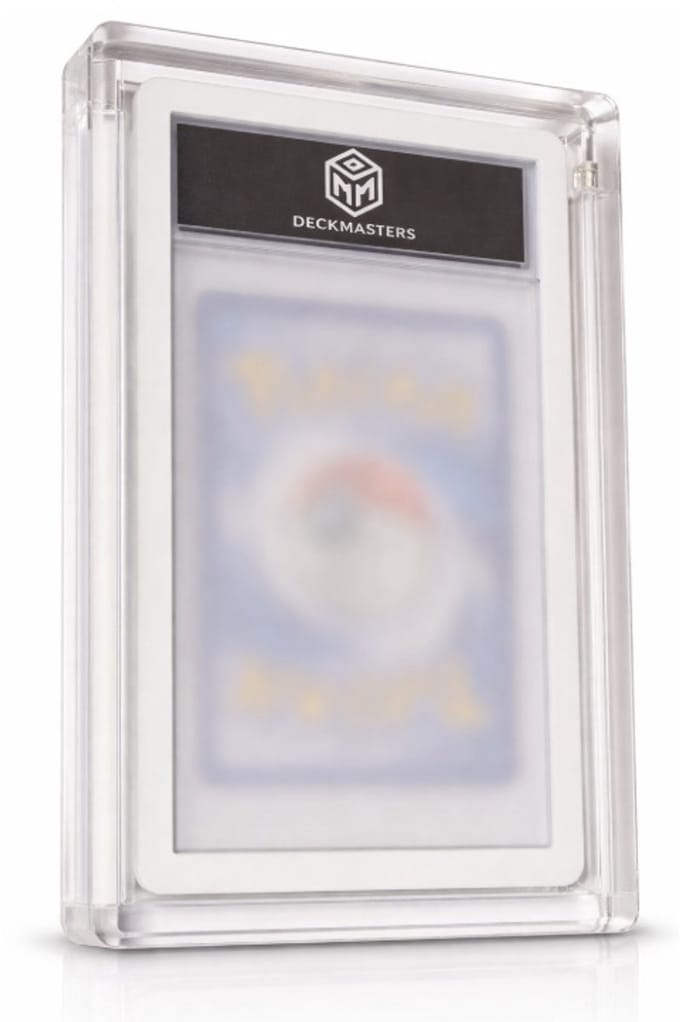Deckmasters® Acryl Display voor PSA Slab met Slab Guard – Kaarten Display – UV Beschermend – Trading Card Case – Slab – Hard Case – Witte Slab Guard