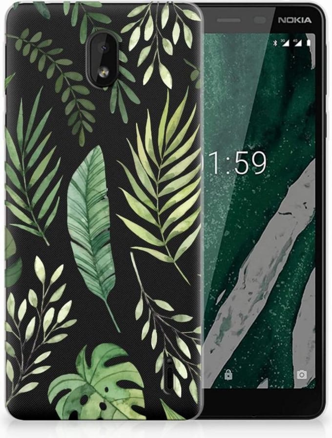 Nokia 1 Plus TPU Case Leaves