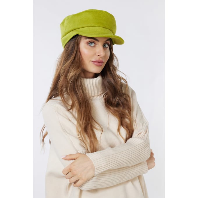 EsQualo Baker Hat Lime Taglia: OS | Cappelli Outlet | Donna | Verde