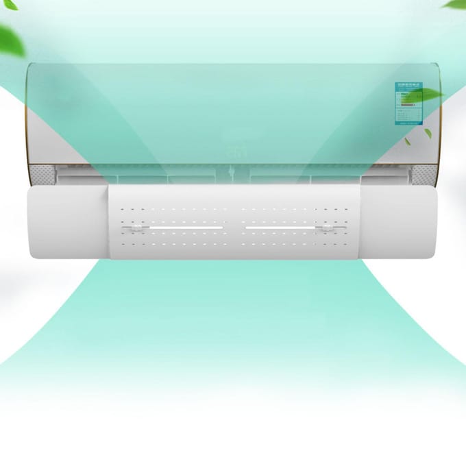 Airconditioning Deflector Plastic Eenvoudig Reinigen Airconditioner Raam Schot voor Thuis